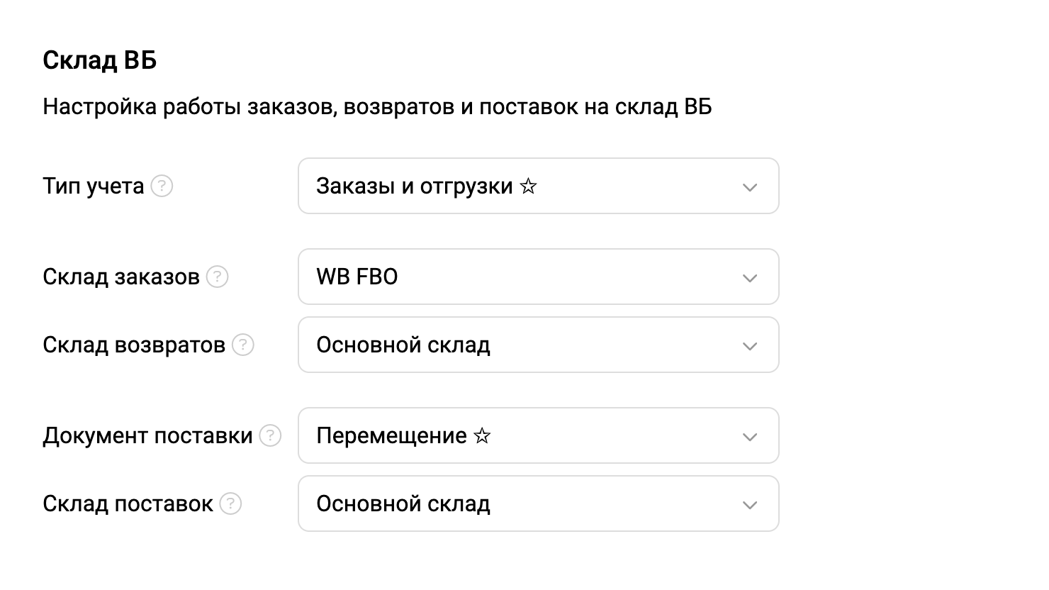 Склад ВБ