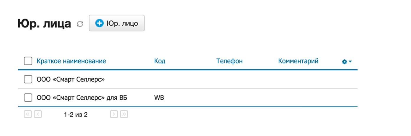Копия организации